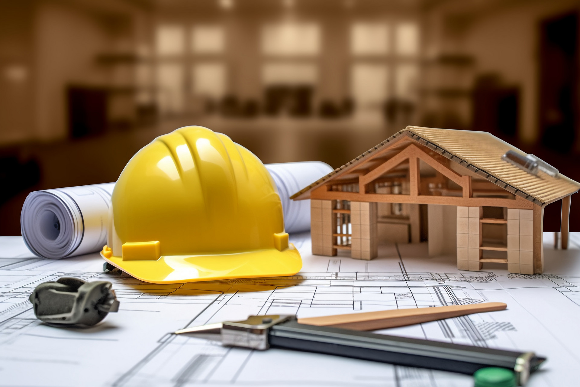 摄图网_600268575_banner_房屋模型和建筑图纸（企业商用）